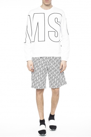 Bluza z wyszytym logo, zdjęcie 2 Bluza z wyszytym logo od MSGM